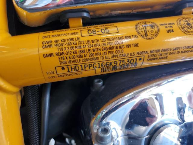 2006 HARLEY-DAVIDSON VRSCSE 1HD1PPG166K975301