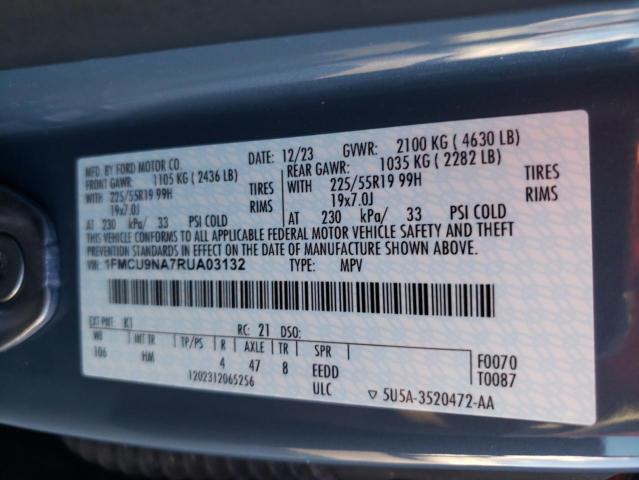 2024 FORD ESCAPE ST - 1FMCU9NA7RUA03132