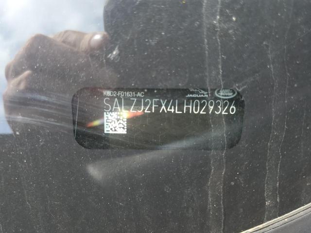 2020 LAND ROVER RANGE ROVE - SALZJ2FX4LH029326