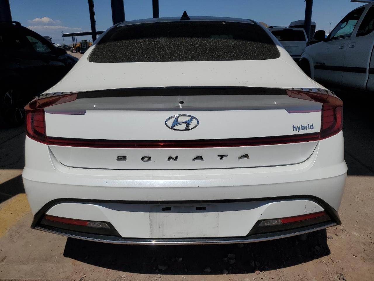 Lot #2989309932 2021 HYUNDAI SONATA HYB