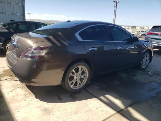 NISSAN MAXIMA S 2013 brown  gas 1N4AA5AP0DC805257 photo #4