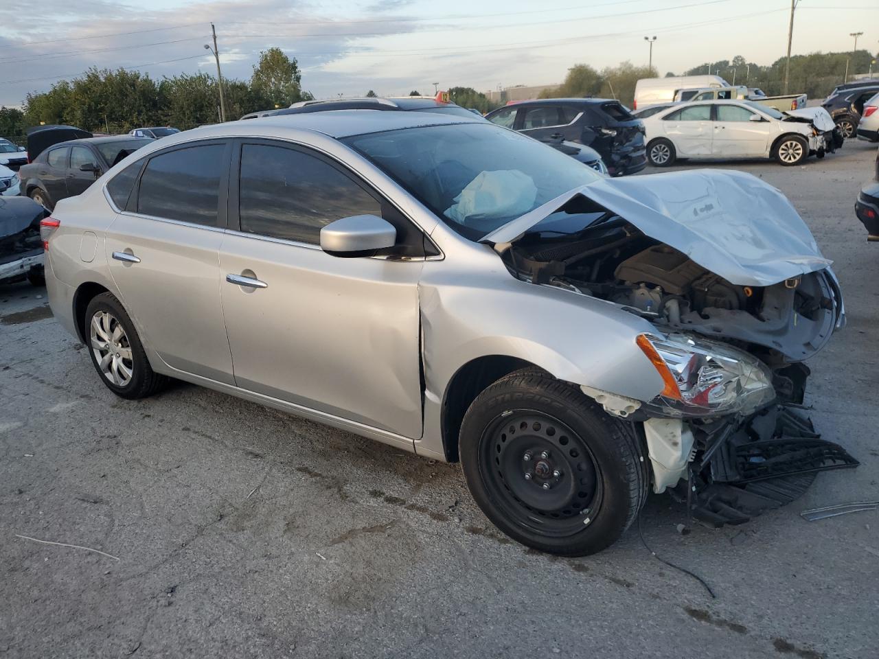 Lot #3006419148 2015 NISSAN SENTRA S