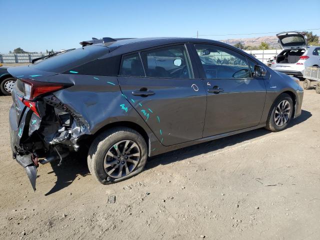 TOYOTA PRIUS L 2020 charcoal  hybrid engine JTDKARFU9L3111508 photo #4