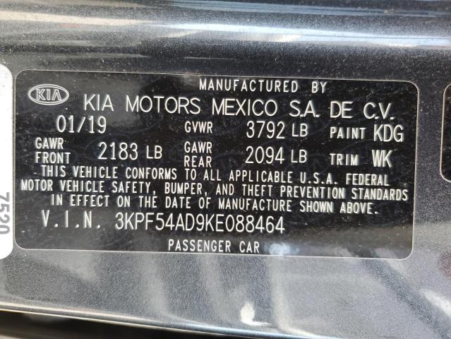 2019 KIA FORTE EX - 3KPF54AD9KE088464