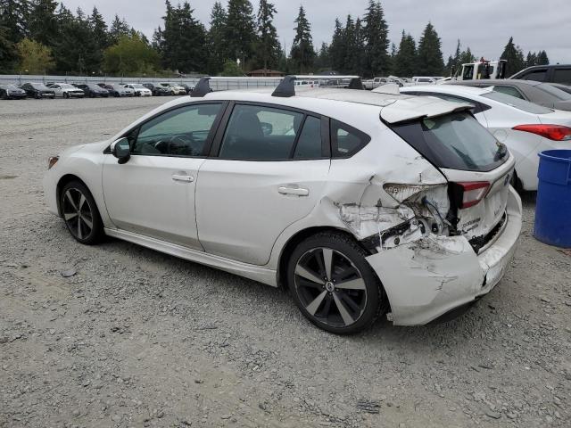 SUBARU IMPREZA SP 2018 white  gas 4S3GTAK67J1740315 photo #3