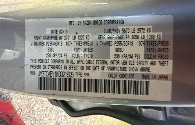 2019 MAZDA CX-9 SPORT - JM3TCABY1K0321505