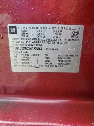 2017 GMC SIERRA K15 - 3GTU2MEC3HG275164