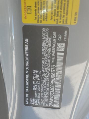 VIN 3MW43CM00R8D96676 2024 BMW 2 Series, M240I no.12