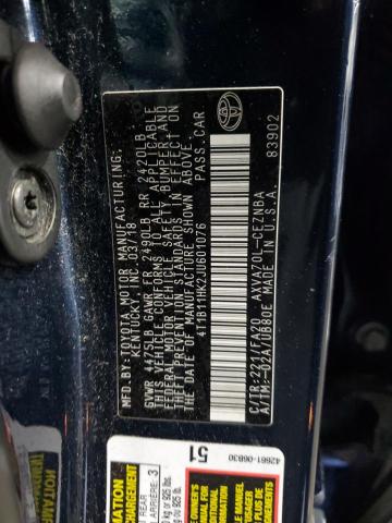 2018 TOYOTA CAMRY L - 4T1B11HK2JU601076