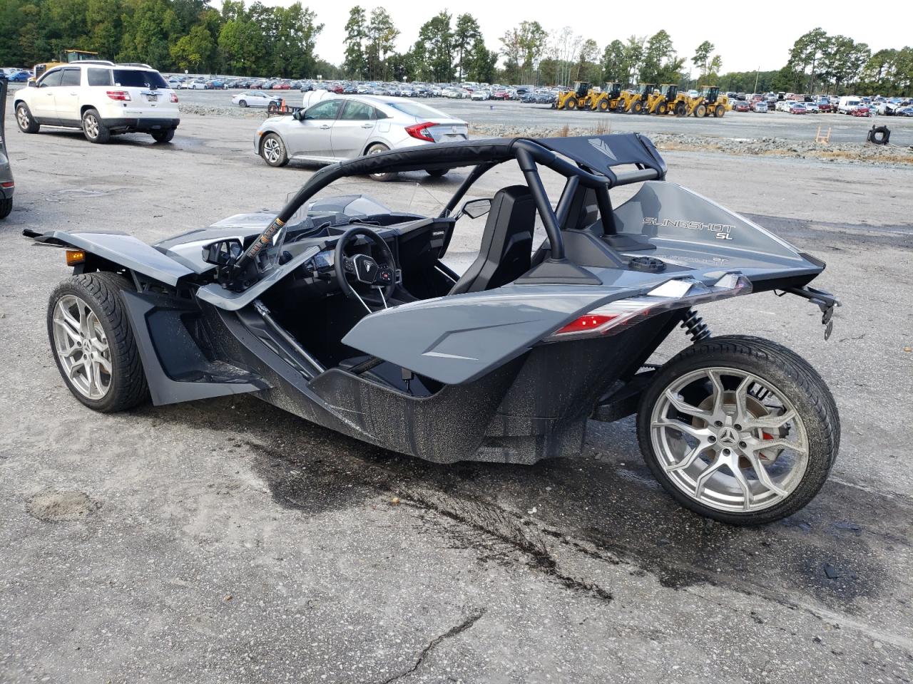 POLARIS SLINGSHOT 2023 gray  gas 57XAAPHD9P8157630 photo #3