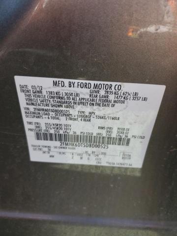 VIN 2FMHK6DT5DBD00525 2013 Ford Flex, Limited no.13