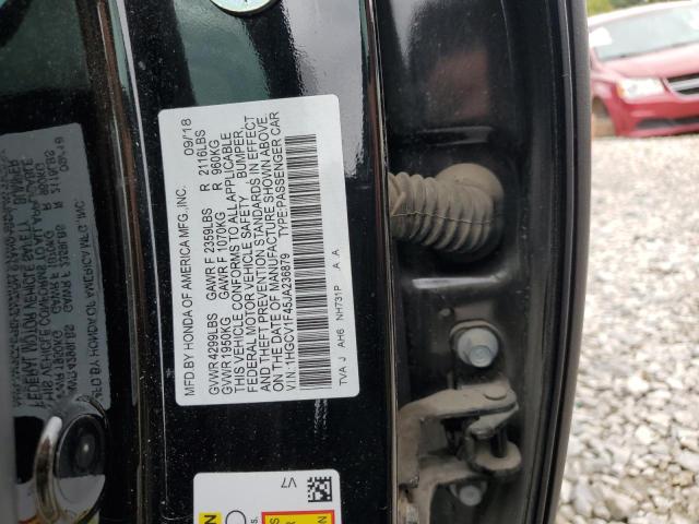 2018 HONDA ACCORD EX - 1HGCV1F45JA236879