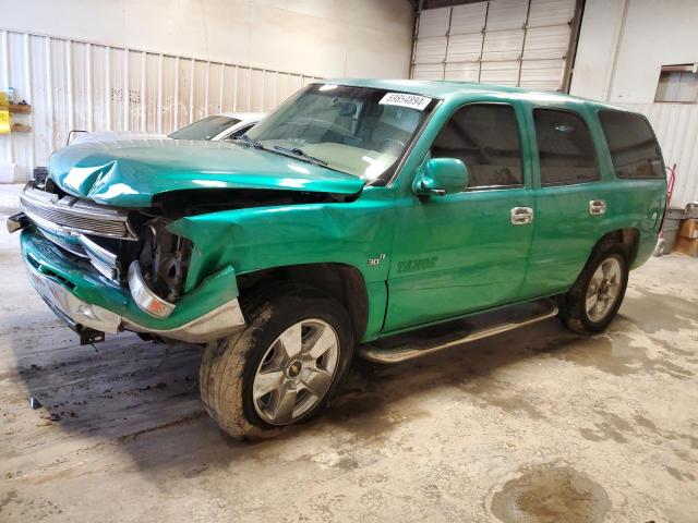 CHEVROLET TAHOE C150 2003 green  gas 1GNEC13V73R256086 photo #1