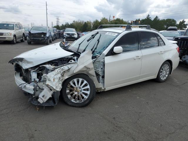 SUBARU IMPREZA 2. 2011 white  gas JF1GE6B63BH515444 photo #1