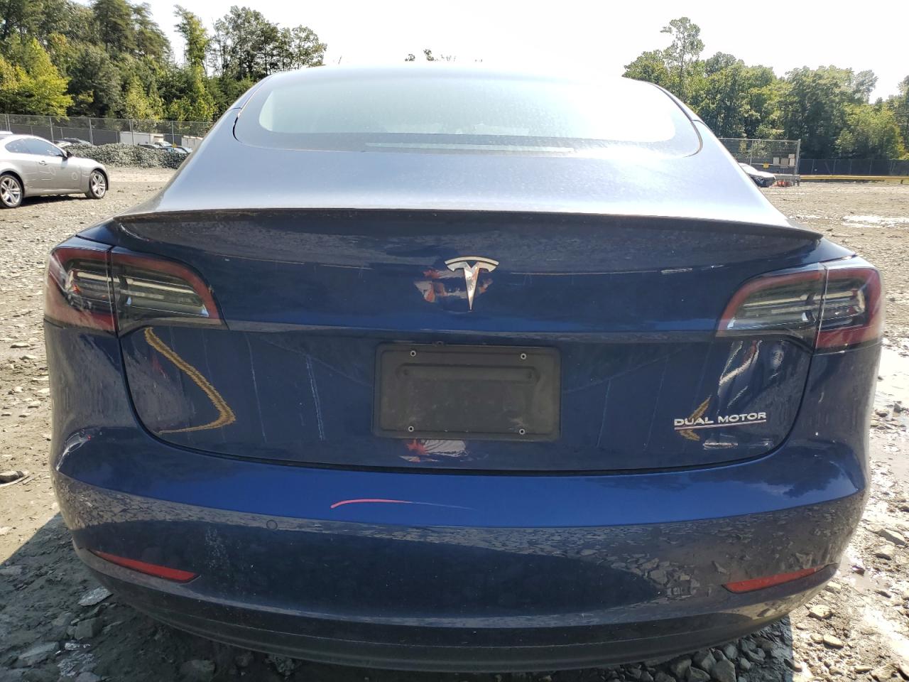 Lot #2960086045 2022 TESLA MODEL 3