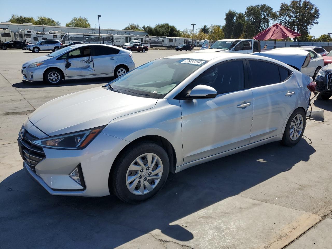 Lot #2960256738 2019 HYUNDAI ELANTRA SE