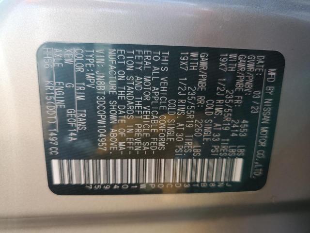 2023 NISSAN ROGUE PLAT - JN8BT3DC0PW104957