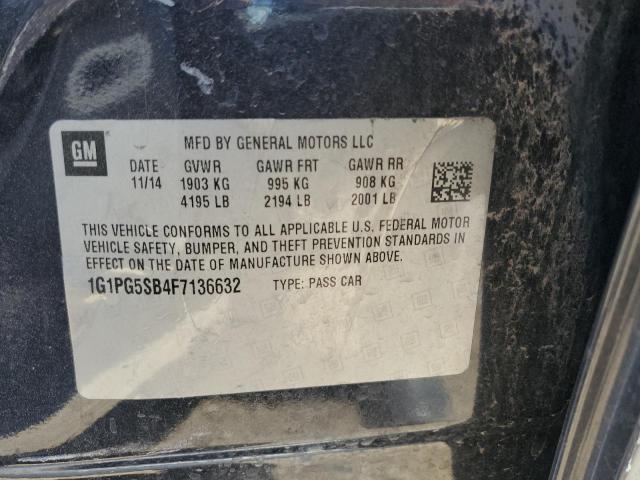 2015 CHEVROLET CRUZE LTZ - 1G1PG5SB4F7136632