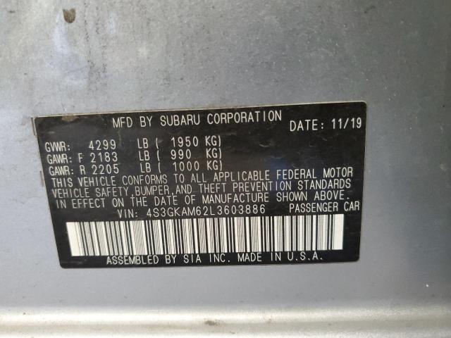 2020 SUBARU IMPREZA SP - 4S3GKAM62L3603886