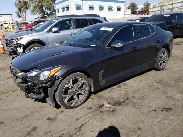 KIA STINGER 2020 black  gas KNAE15LA5L6074355 photo #1