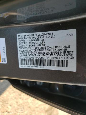 2024 ACURA INTEGRA 19UDE4H24RA019563