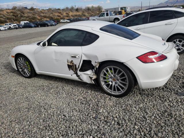 PORSCHE CAYMAN 2007 white  gas WP0AA29897U761053 photo #3