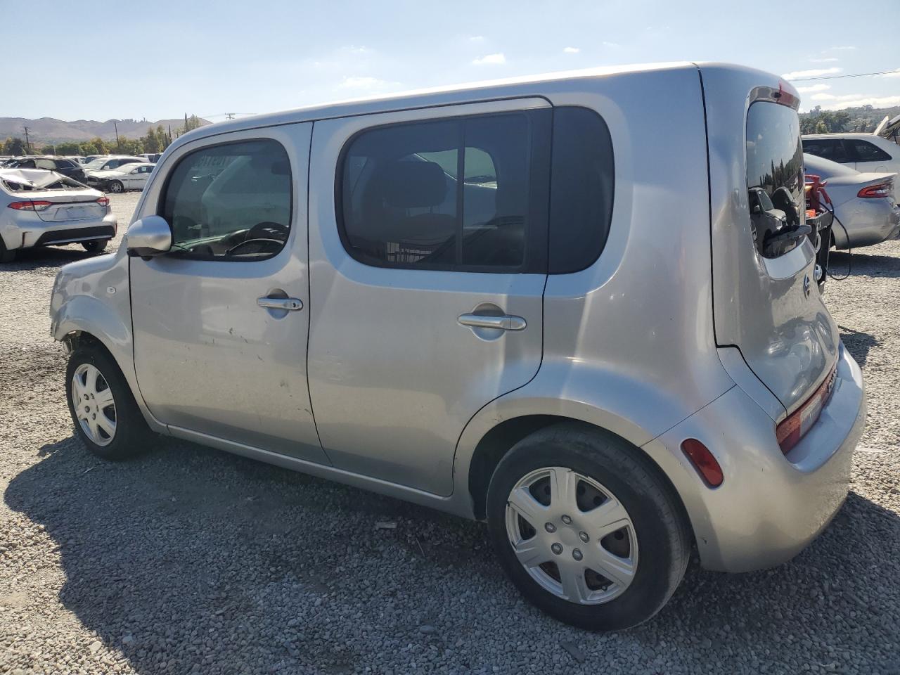 NISSAN CUBE BASE 2010 silver  gas JN8AZ2KR2AT161360 photo #3