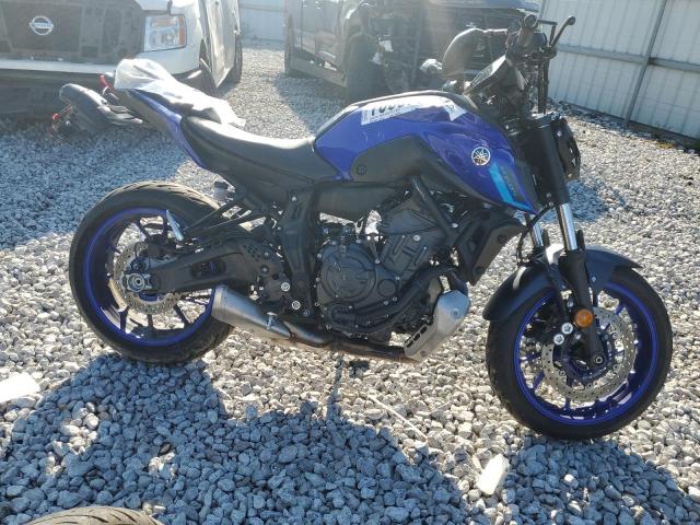 YAMAHA MT07 2024 blue  gas JYARM32E4RA010443 photo #1