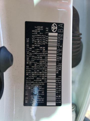 2019 TOYOTA COROLLA L - 5YFBURHE5KP900791