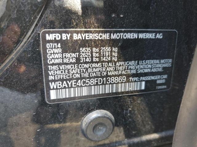 VIN WBAYE4C58FD138869 2015 BMW 7 Series, 740 LI no.12