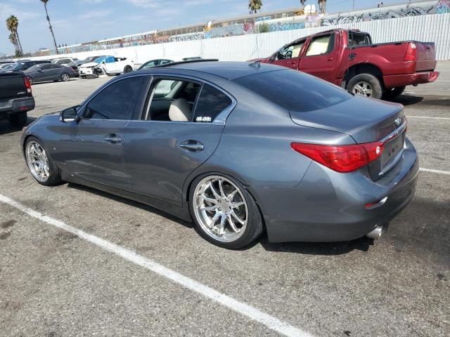 INFINITI Q50 BASE 2015 gray  gas JN1BV7APXFM353607 photo #3