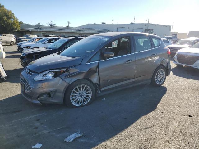 FORD C-MAX SEL 2014 gray  hybrid engine 1FADP5BU3EL516147 photo #1