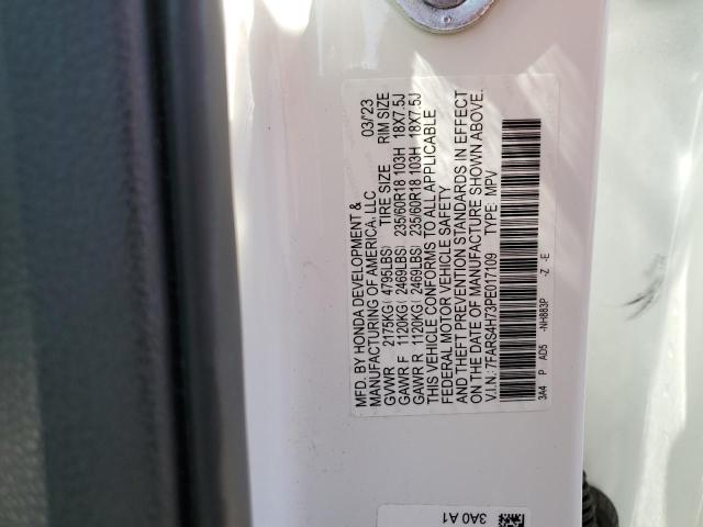 2023 HONDA CR-V EXL - 7FARS4H73PE017109