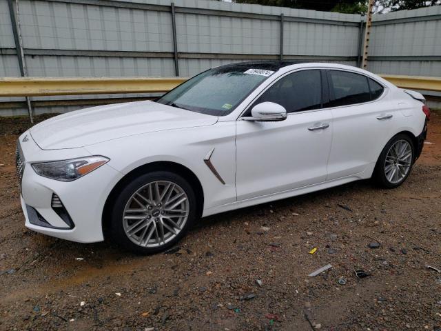 GENESIS G70 ELITE 2020 white  gas KMTG34LA6LU062826 photo #1