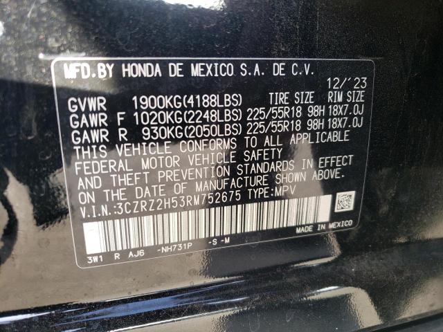2024 HONDA HR-V SPORT - 3CZRZ2H53RM752675