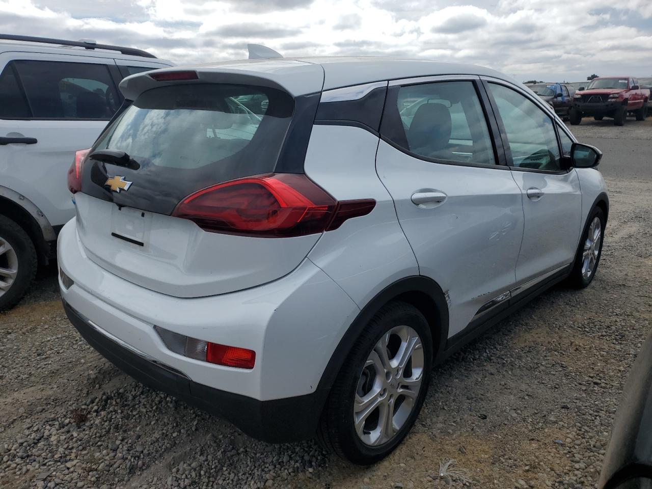 CHEVROLET BOLT EV LT 2020 white  electric 1G1FY6S07L4124162 photo #4