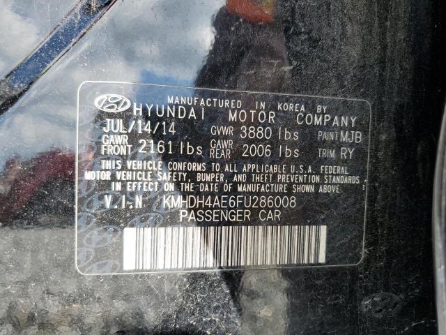 2015 HYUNDAI ELANTRA SE - KMHDH4AE6FU286008