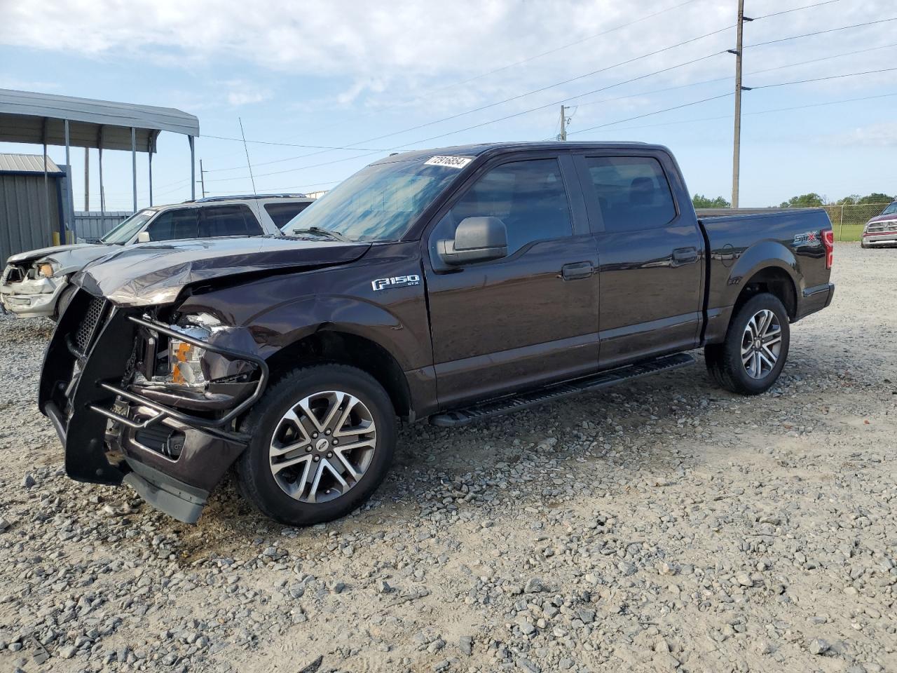 Lot #2921345857 2019 FORD F150 SUPER