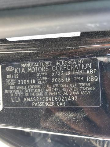 2020 KIA K900 LUXUR KNAS24J64L6021493