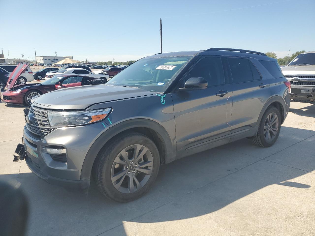 Lot #2955427534 2022 FORD EXPLORER X