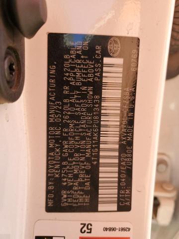 2023 TOYOTA CAMRY SE N - 4T1G11AK6PU813438