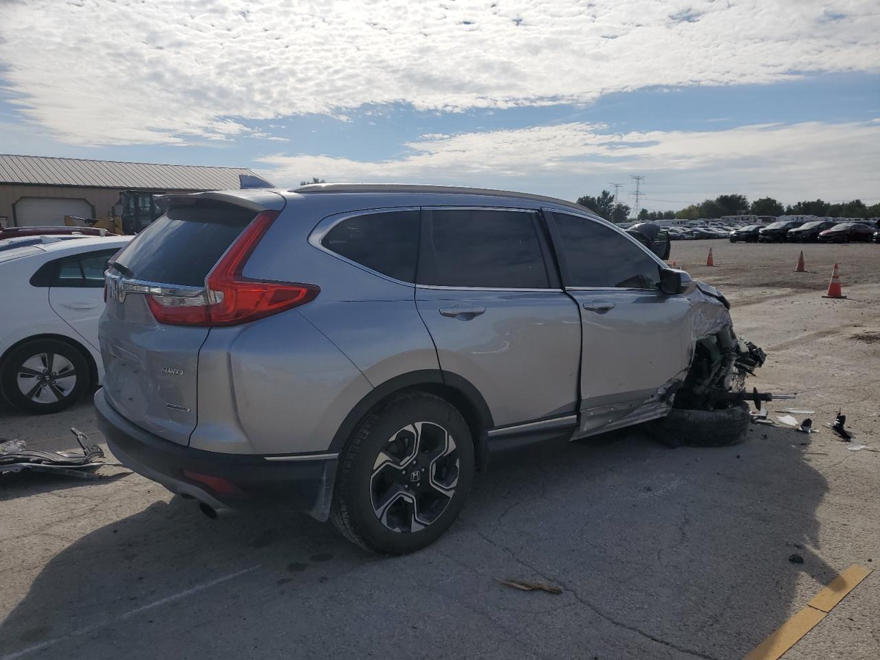 Lot #2843334656 2018 HONDA CR-V TOURI