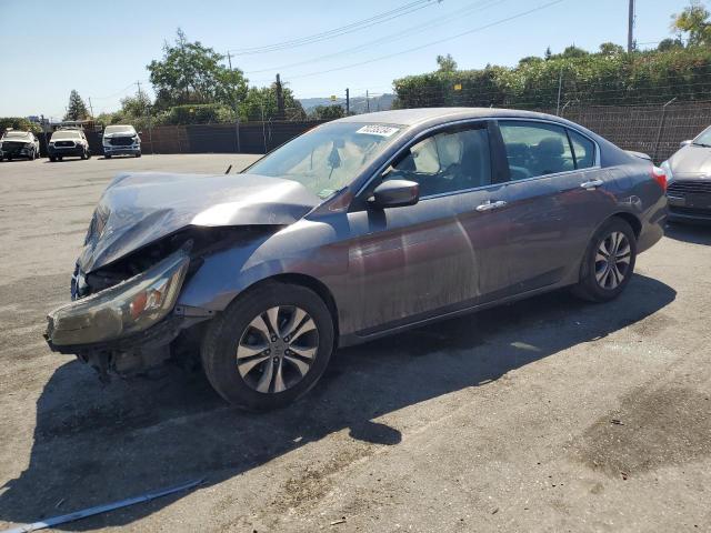 HONDA ACCORD LX 2014 charcoal  gas 1HGCR2F33EA165138 photo #1