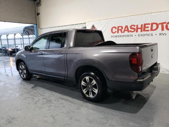 HONDA RIDGELINE 2017 gray crew pic gas 5FPYK3F64HB021173 photo #3