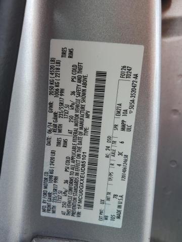 VIN 1FMCU0GXXEUD85101 2014 Ford Escape, SE no.13