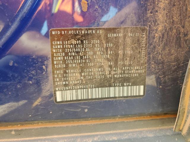 2022 VOLKSWAGEN ID.4 PRO S - WVGUNPE2XNP040702