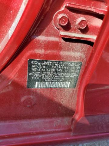 2017 HYUNDAI ELANTRA SE - KMHD84LF6HU211821