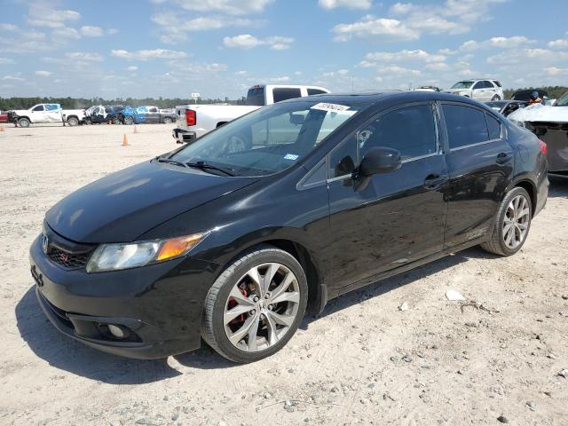 HONDA CIVIC SI 2012 black  gas 2HGFB6E58CH705531 photo #1