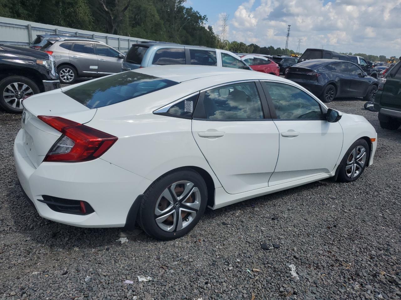 Lot #3034290088 2017 HONDA CIVIC LX