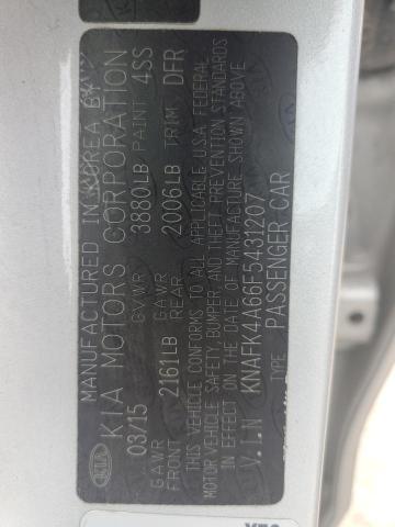 2015 KIA FORTE LX - KNAFK4A66F5431207